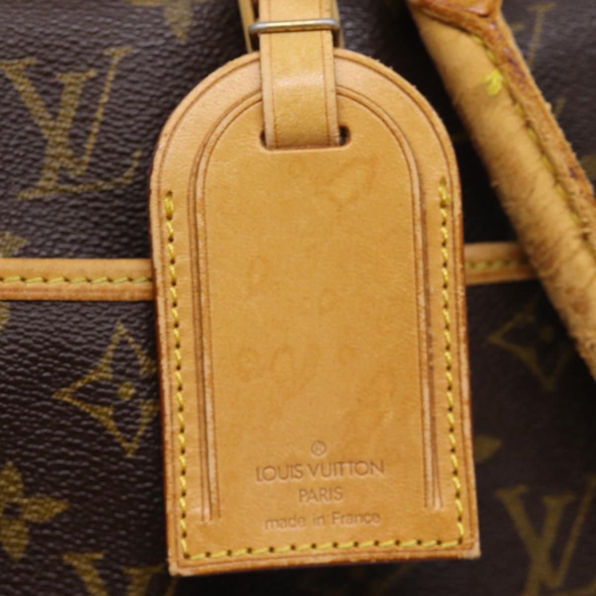 LOUIS VUITTON Monogram Alize 24H Boston Bag M41399 LV bs14229