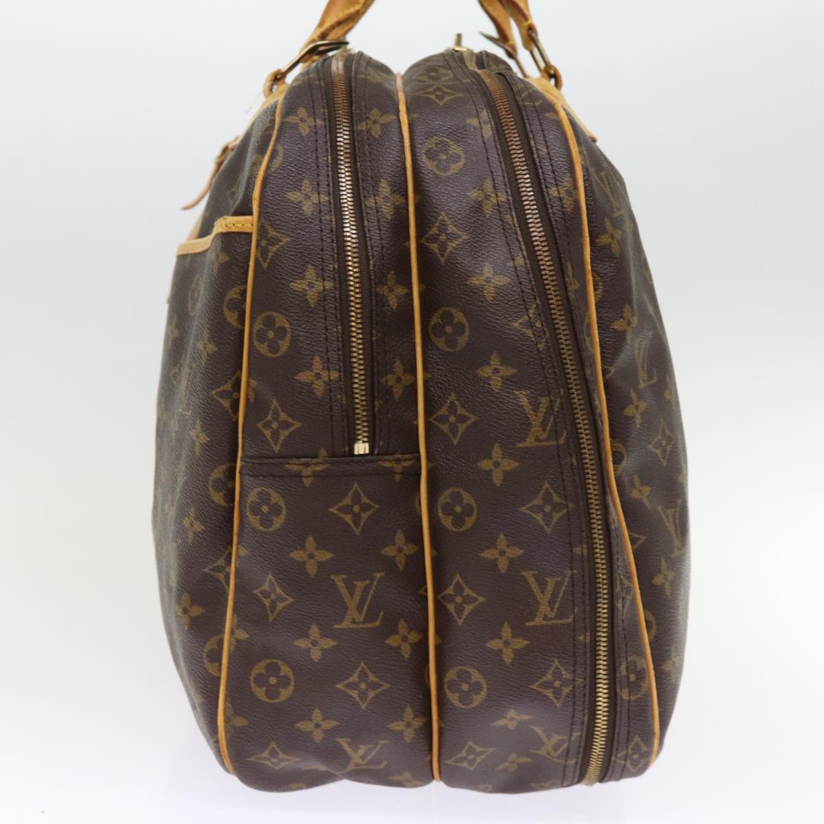 LOUIS VUITTON Monogram Alize 24H Boston Bag M41399 LV bs14229