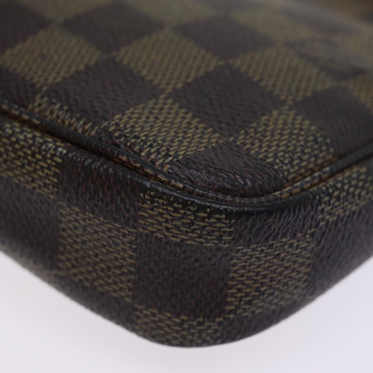 LOUIS VUITTON Damier Ebene Pochette Accessoires Pouch N41206 LV bs14231