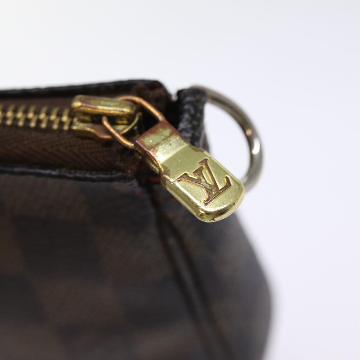 LOUIS VUITTON Damier Ebene Pochette Accessoires Pouch N41206 LV bs14231