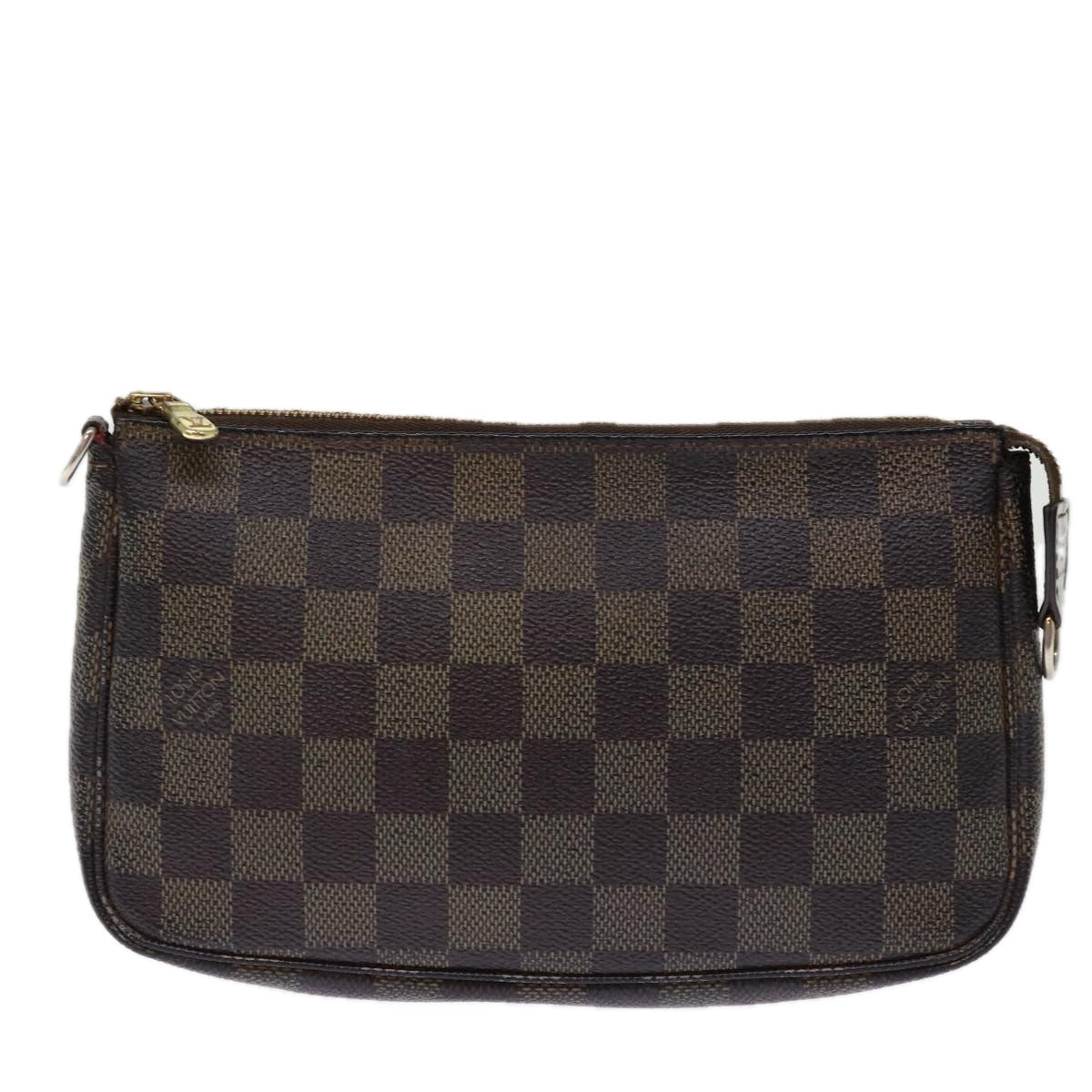 LOUIS VUITTON Damier Ebene Pochette Accessoires Pouch N41206 LV bs14231