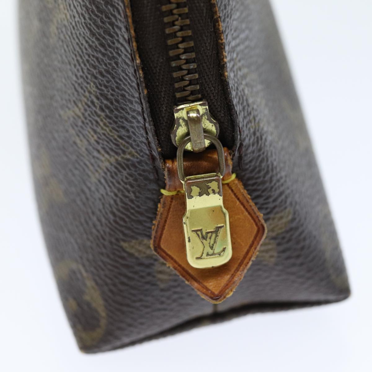 LOUIS VUITTON Monogram Pochette Cosmetic PM Cosmetic Pouch M47515 bs14236
