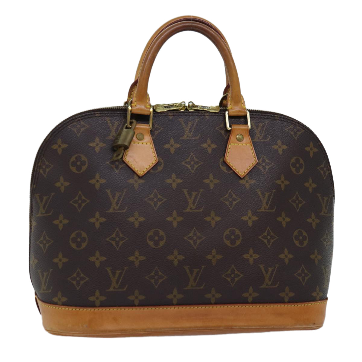LOUIS VUITTON Monogram Alma Hand Bag M51130 LV bs14260