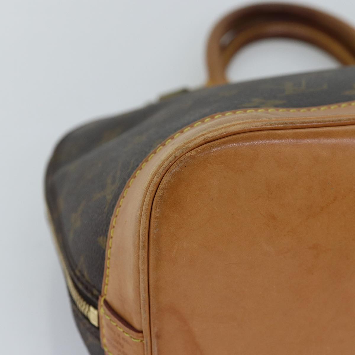 LOUIS VUITTON Monogram Alma Hand Bag M51130 LV bs14260