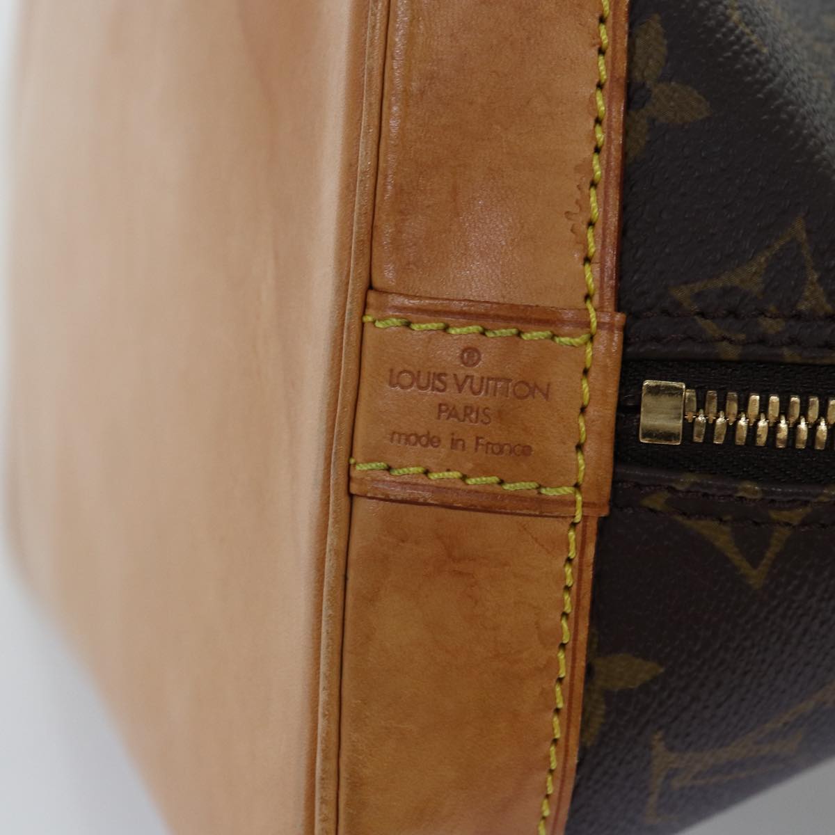 LOUIS VUITTON Monogram Alma Hand Bag M51130 LV bs14260