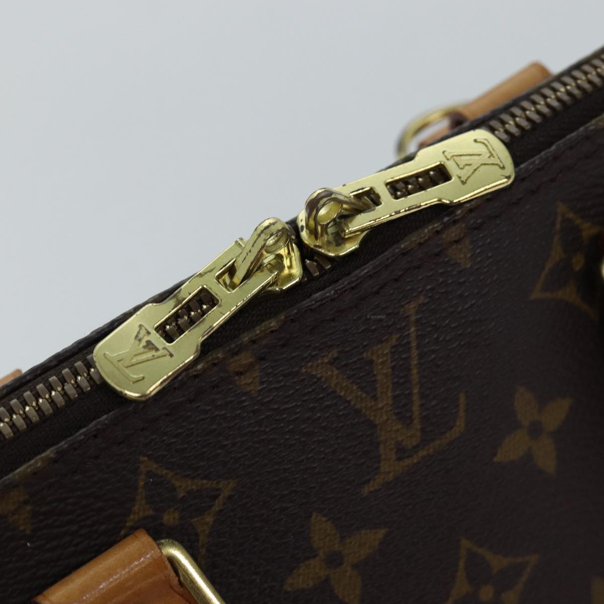 LOUIS VUITTON Monogram Alma Hand Bag M51130 LV bs14260