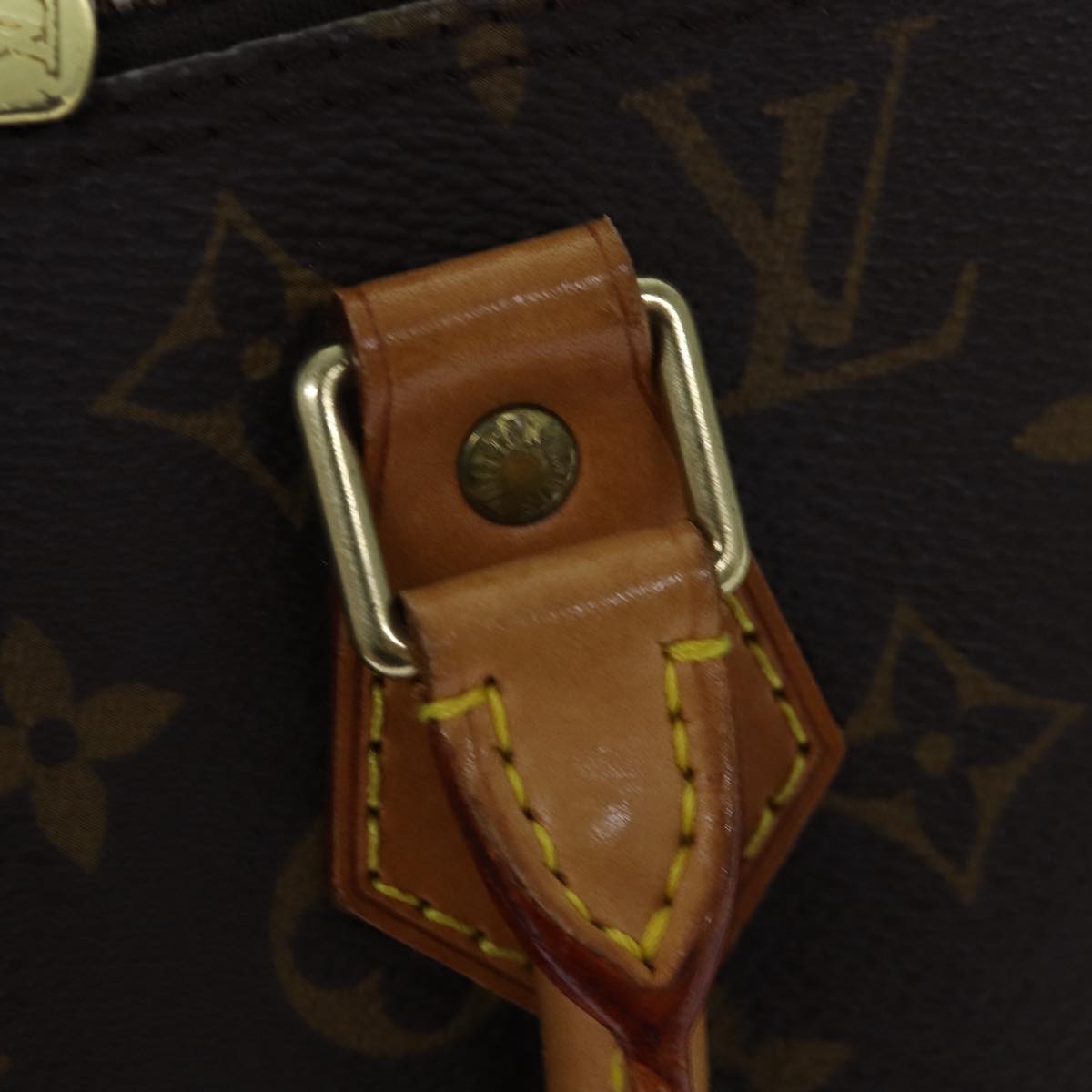 LOUIS VUITTON Monogram Alma Hand Bag M51130 LV bs14260