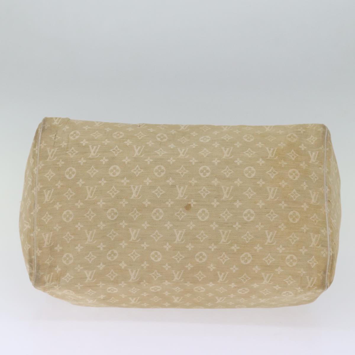 LOUIS VUITTON Monogram Mini Lin Speedy 30 Bag White Dunne M95319 LV bs14261