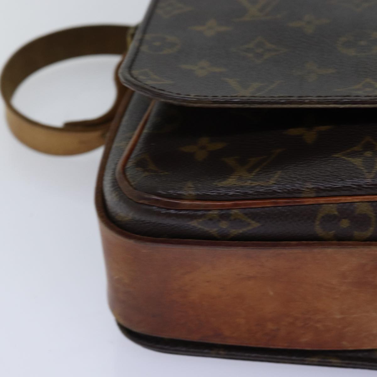 LOUIS VUITTON Monogram Cartouchiere GM Shoulder Bag M51252 LV bs14267