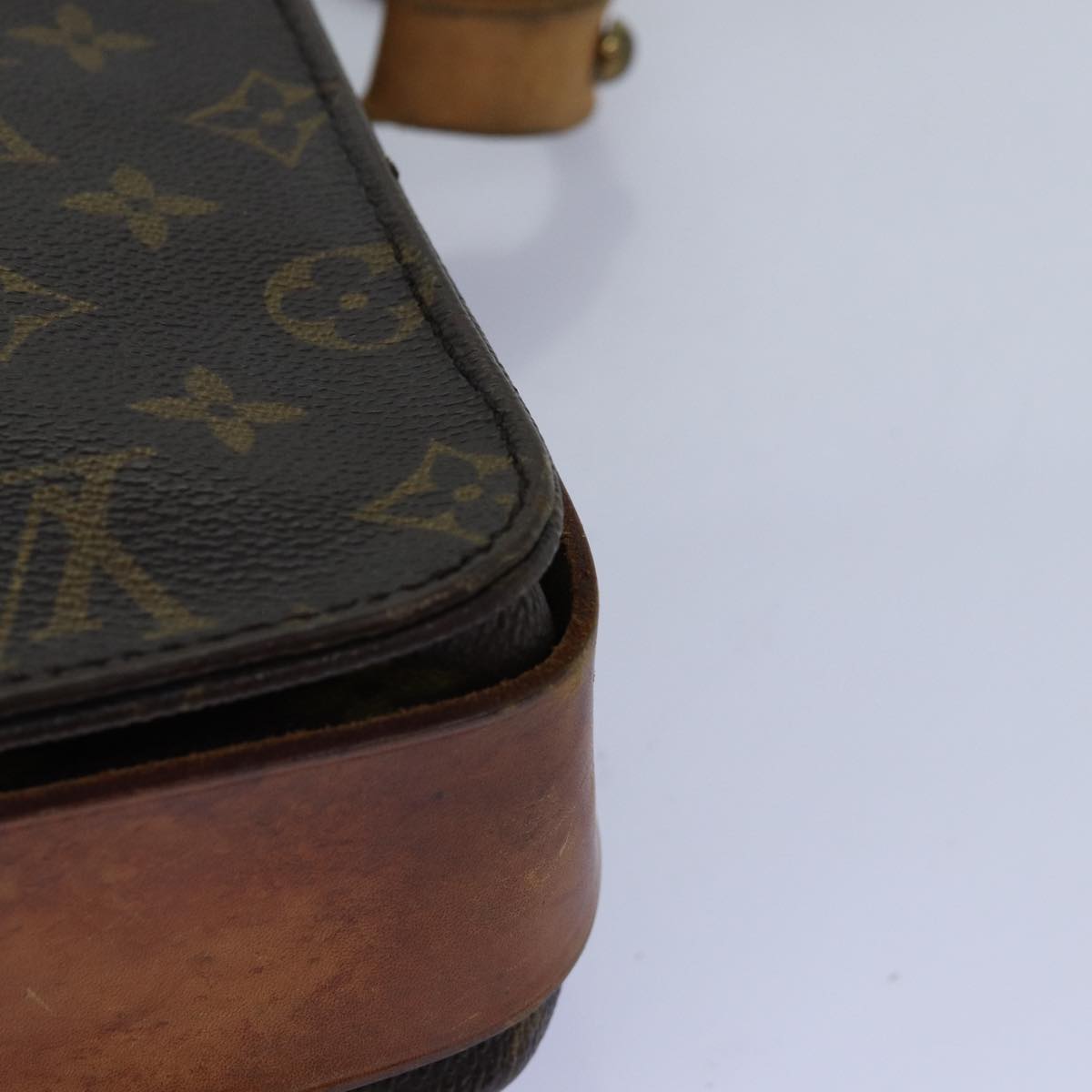 LOUIS VUITTON Monogram Cartouchiere GM Shoulder Bag M51252 LV bs14267