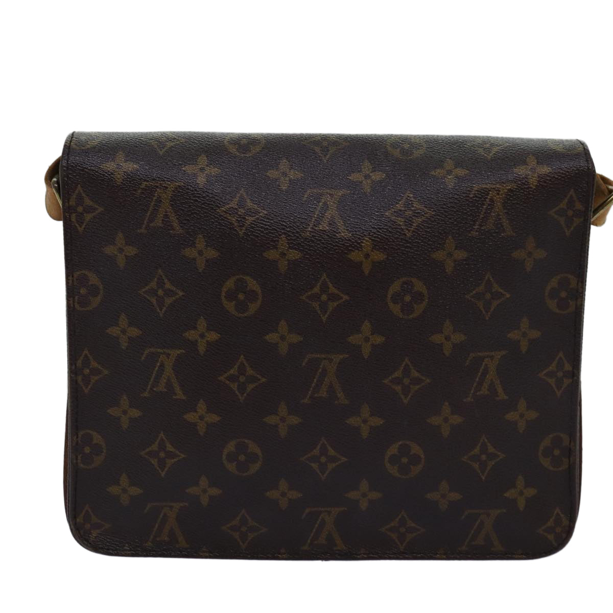 LOUIS VUITTON Monogram Cartouchiere GM Shoulder Bag M51252 LV bs14267