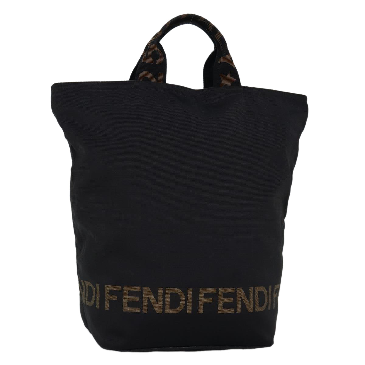 Luxury Fendi Hand Bag Nylon Blackbs14282
