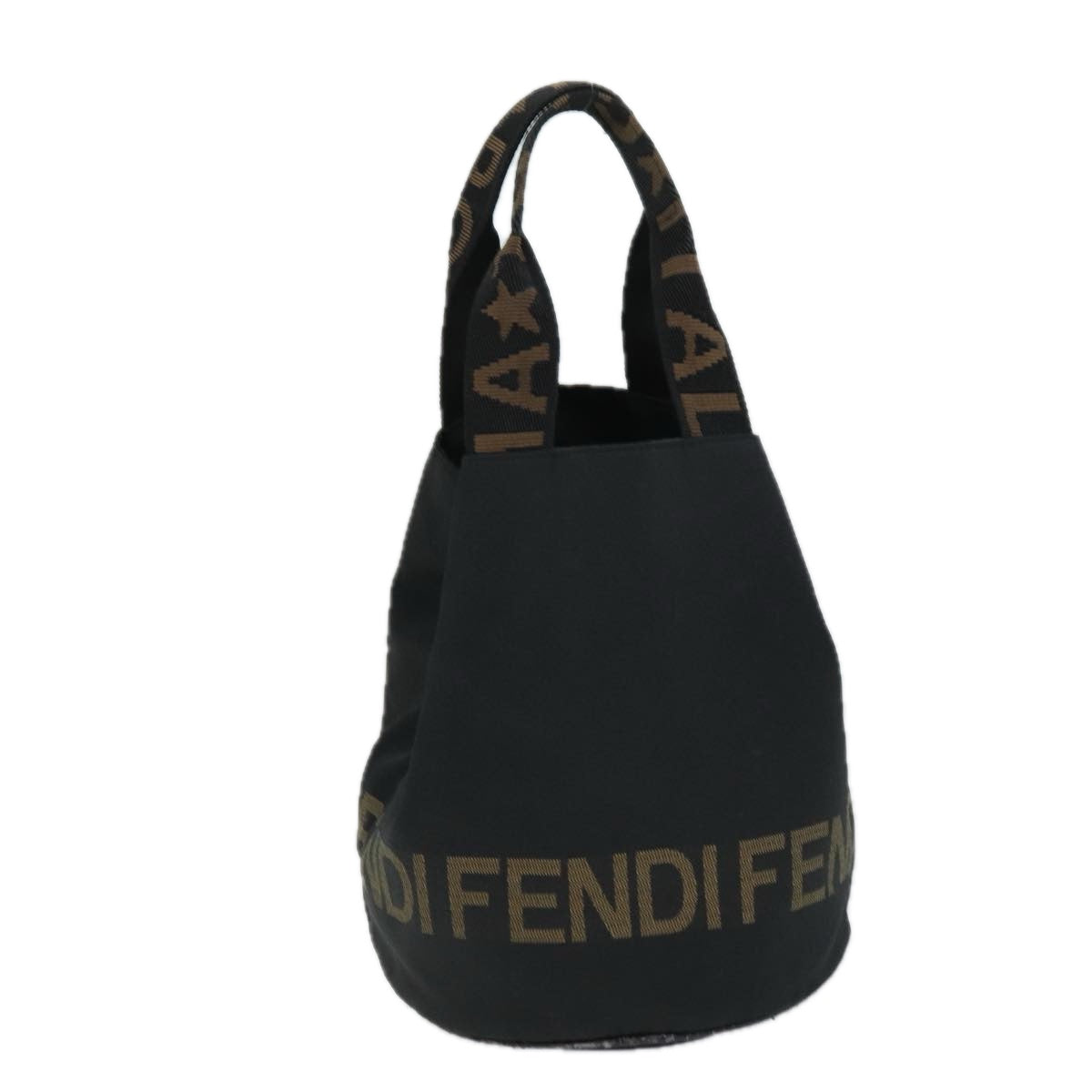 Luxury Fendi Hand Bag Nylon Blackbs14283