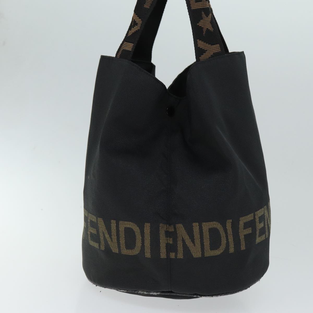 Luxury Fendi Hand Bag Nylon Blackbs14283