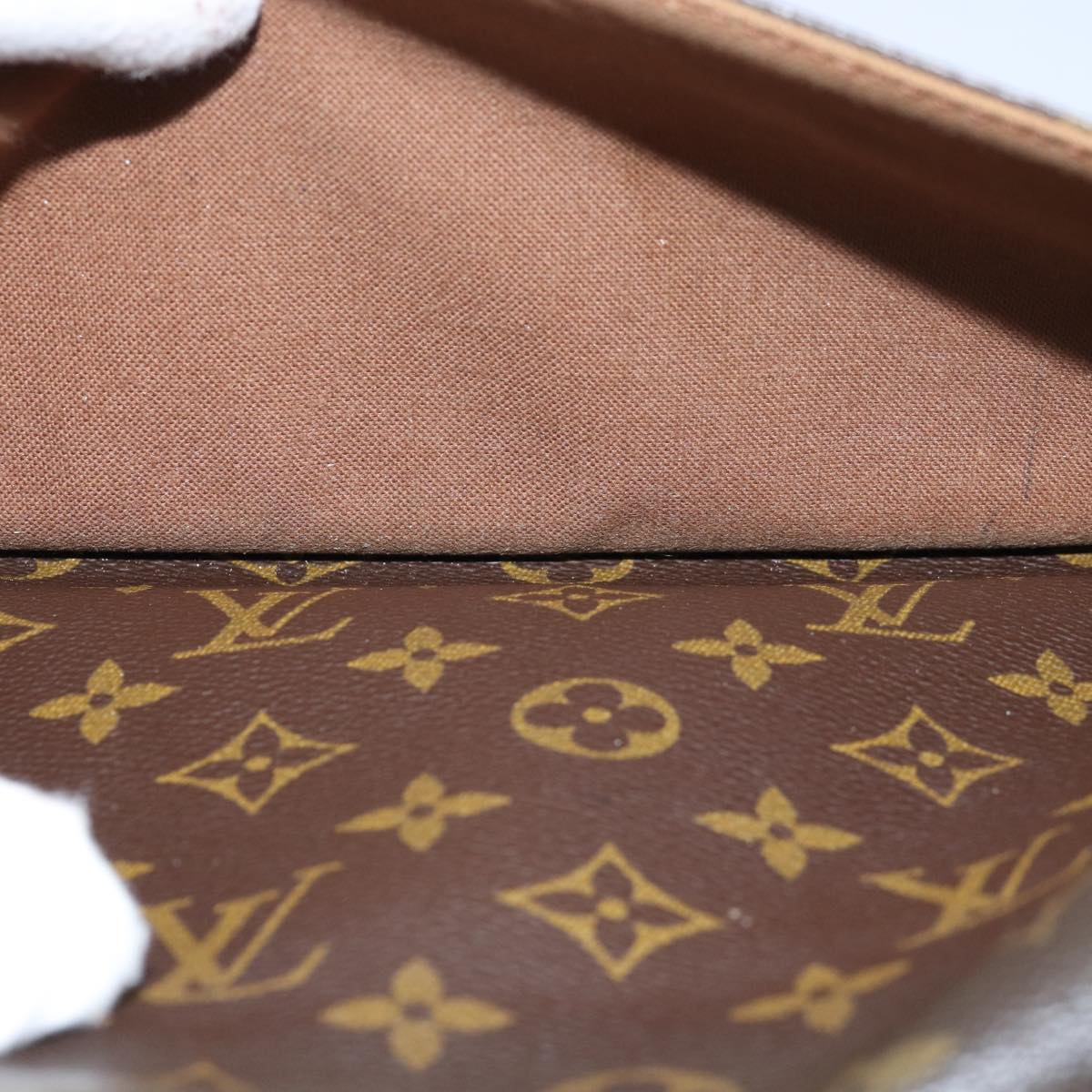 LOUIS VUITTON Monogram Gibeciere MM Shoulder Bag M42247 LV bs14301