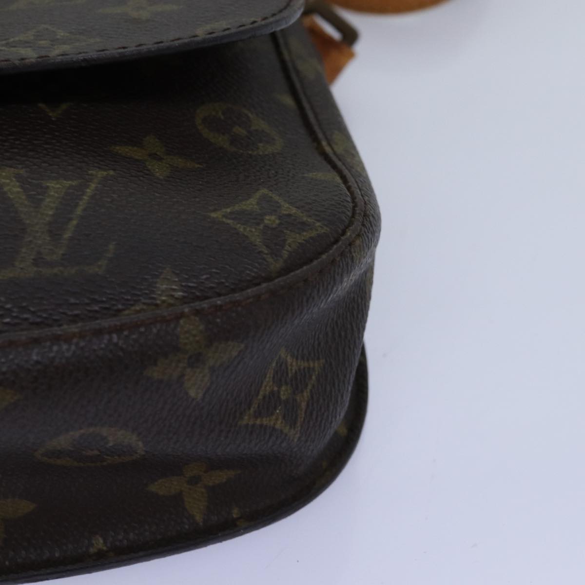 LOUIS VUITTON Monogram Saint Cloud MM Shoulder Bag M51243 LV bs14302