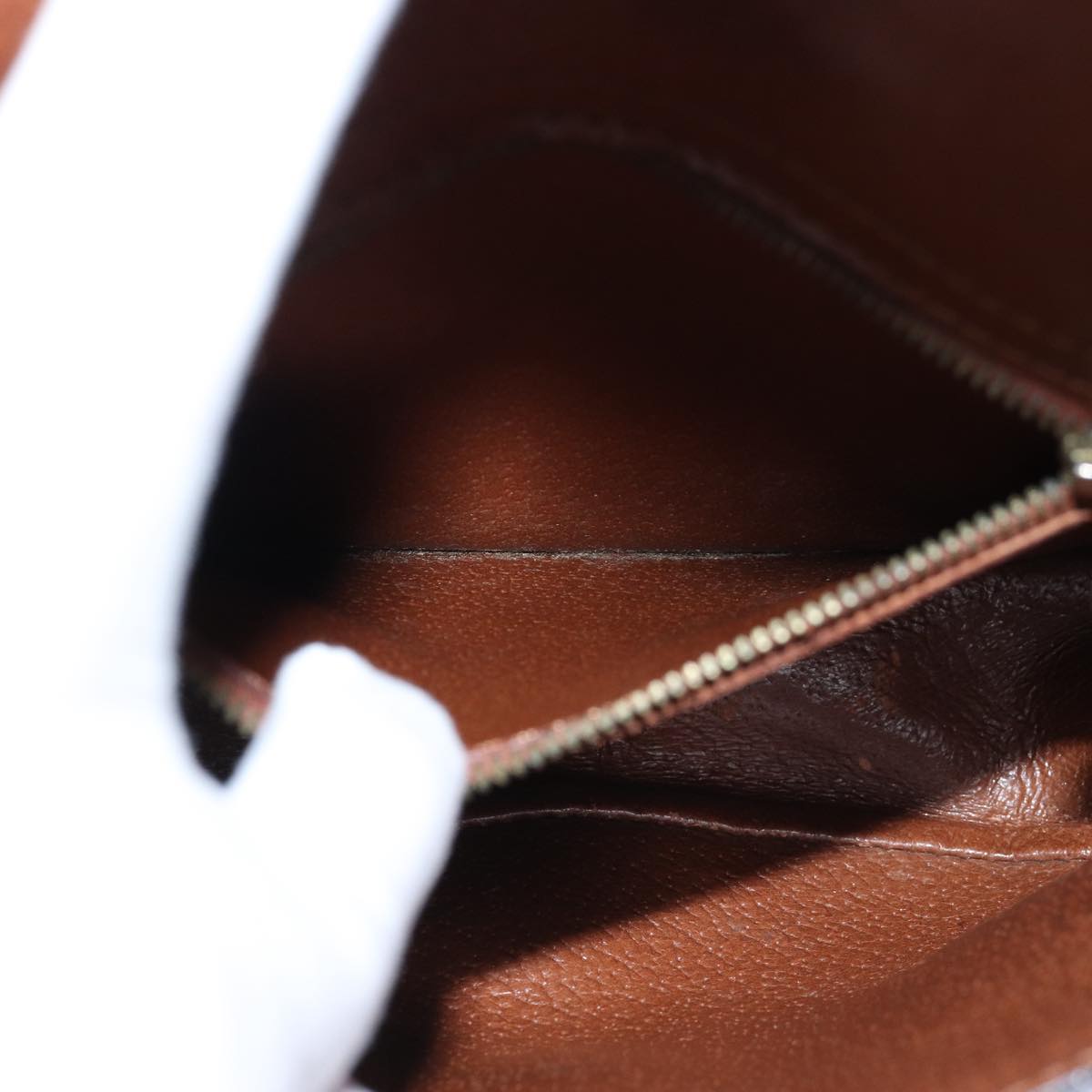 LOUIS VUITTON Monogram Saint Cloud MM Shoulder Bag M51243 LV bs14302