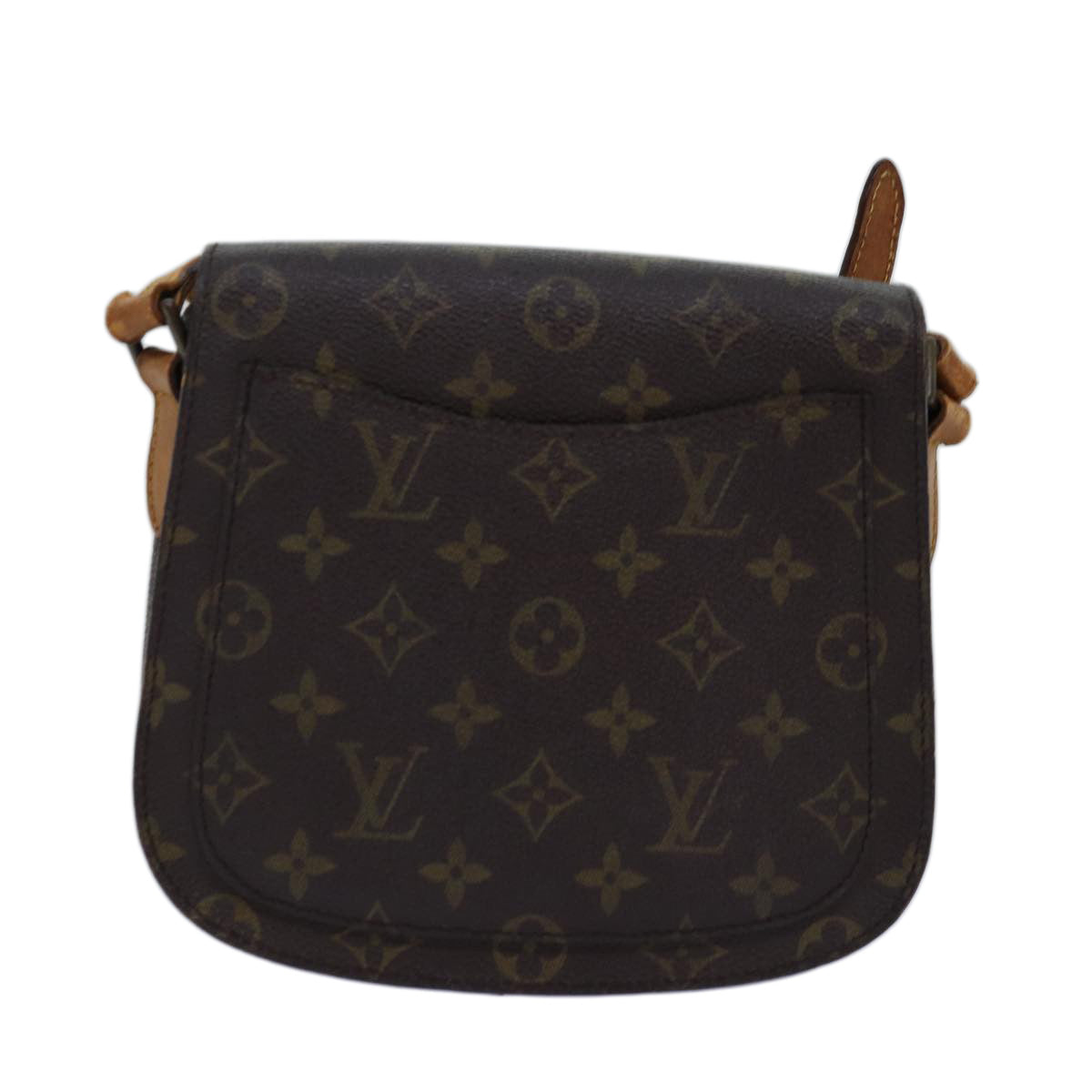 LOUIS VUITTON Monogram Saint Cloud MM Shoulder Bag M51243 LV bs14302