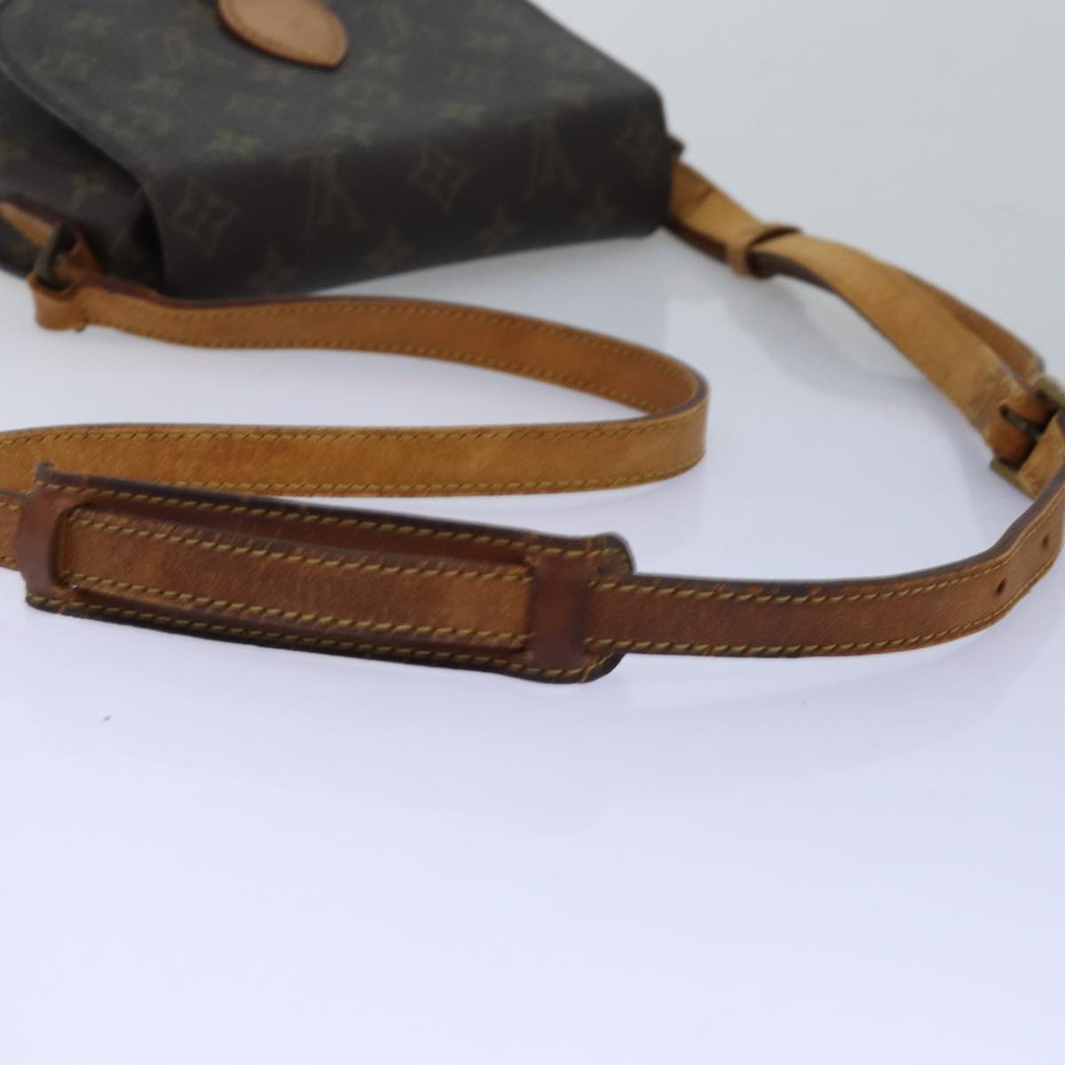 LOUIS VUITTON Monogram Saint Cloud MM Shoulder Bag M51243 LV bs14302