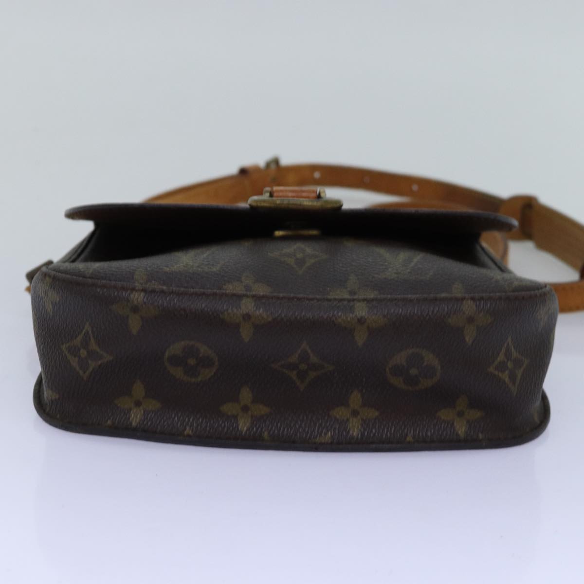 LOUIS VUITTON Monogram Saint Cloud MM Shoulder Bag M51243 LV bs14302
