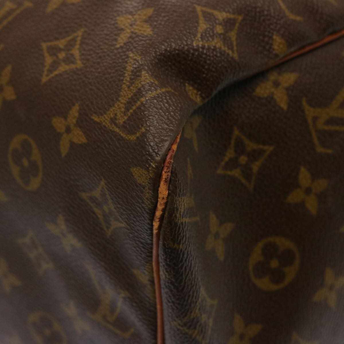 LOUIS VUITTON Monogram Sac Souple 45 Boston Bag Vintage M41624 LV bs14305