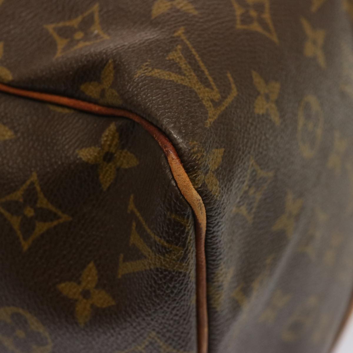 LOUIS VUITTON Monogram Sac Souple 45 Boston Bag Vintage M41624 LV bs14305