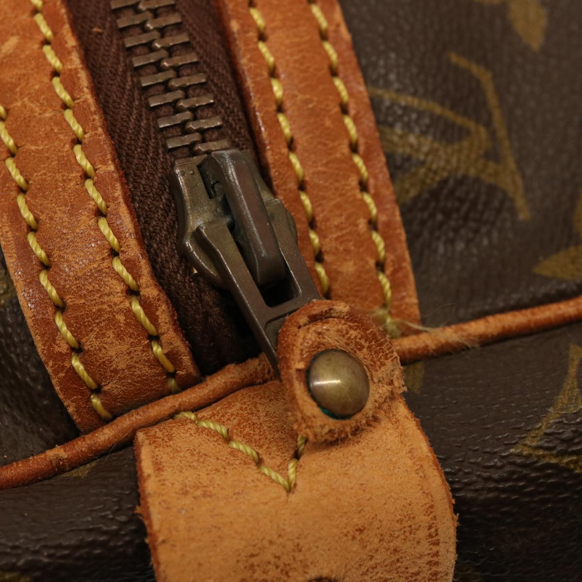 LOUIS VUITTON Monogram Sac Souple 45 Boston Bag Vintage M41624 LV bs14305