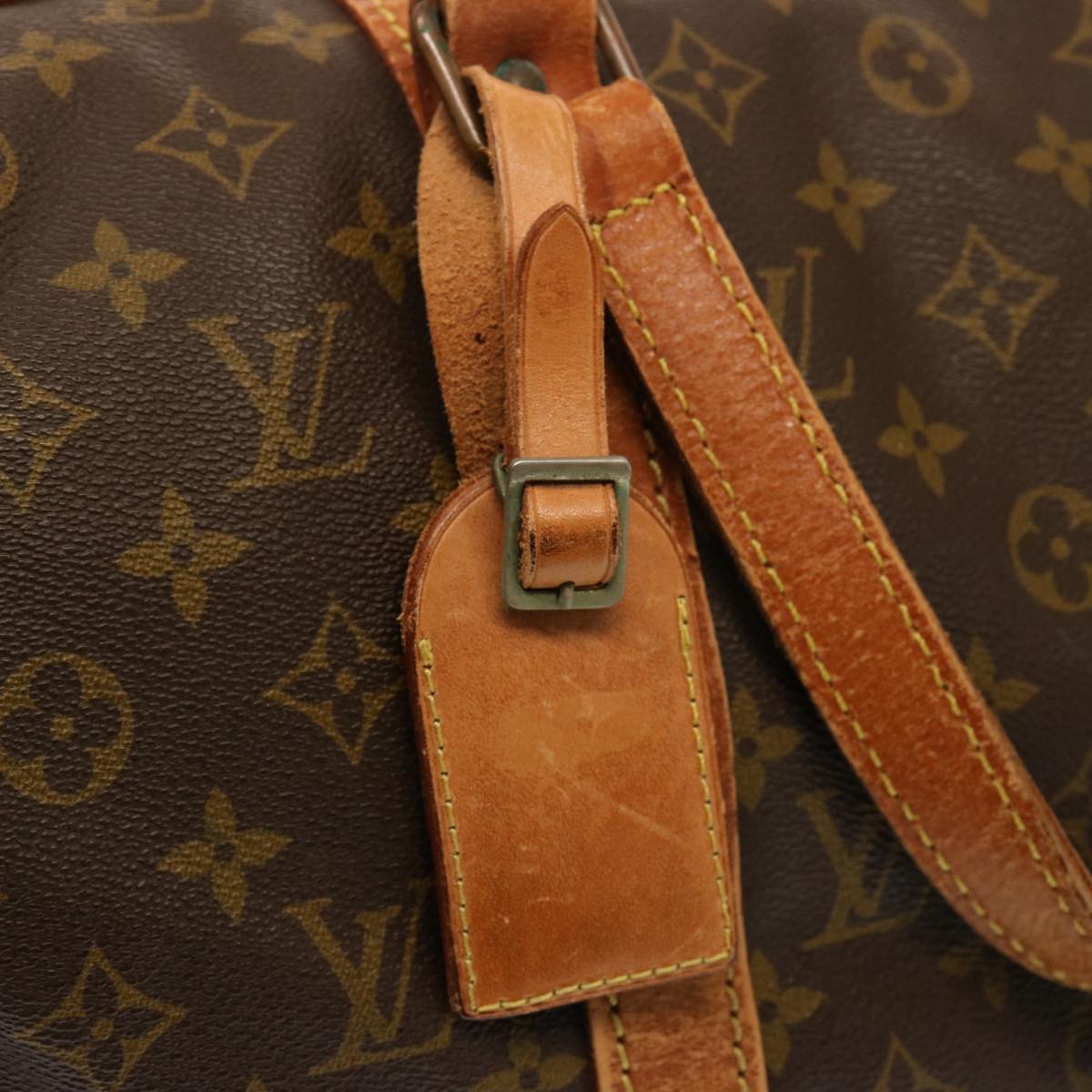 LOUIS VUITTON Monogram Sac Souple 45 Boston Bag Vintage M41624 LV bs14305