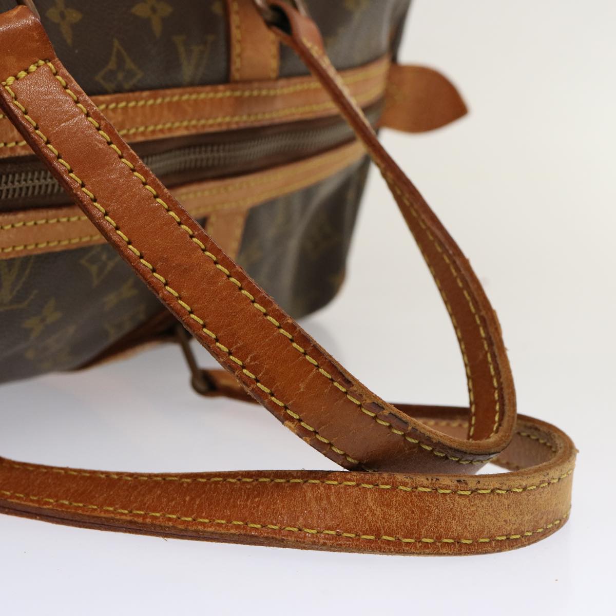 LOUIS VUITTON Monogram Sac Souple 45 Boston Bag Vintage M41624 LV bs14305