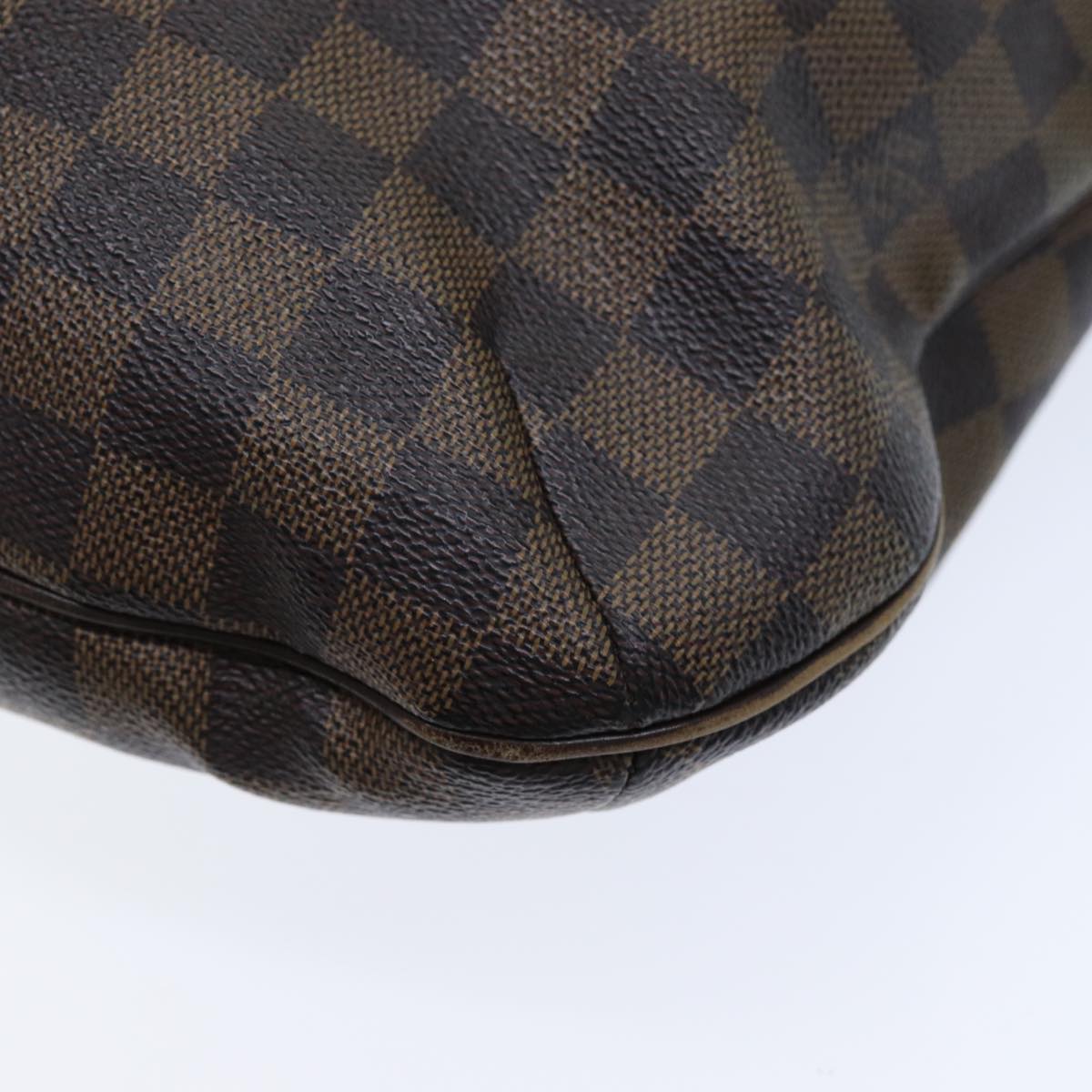 LOUIS VUITTON Damier Ebene Bloomsbury GM Shoulder Bag N42250 LV bs14307