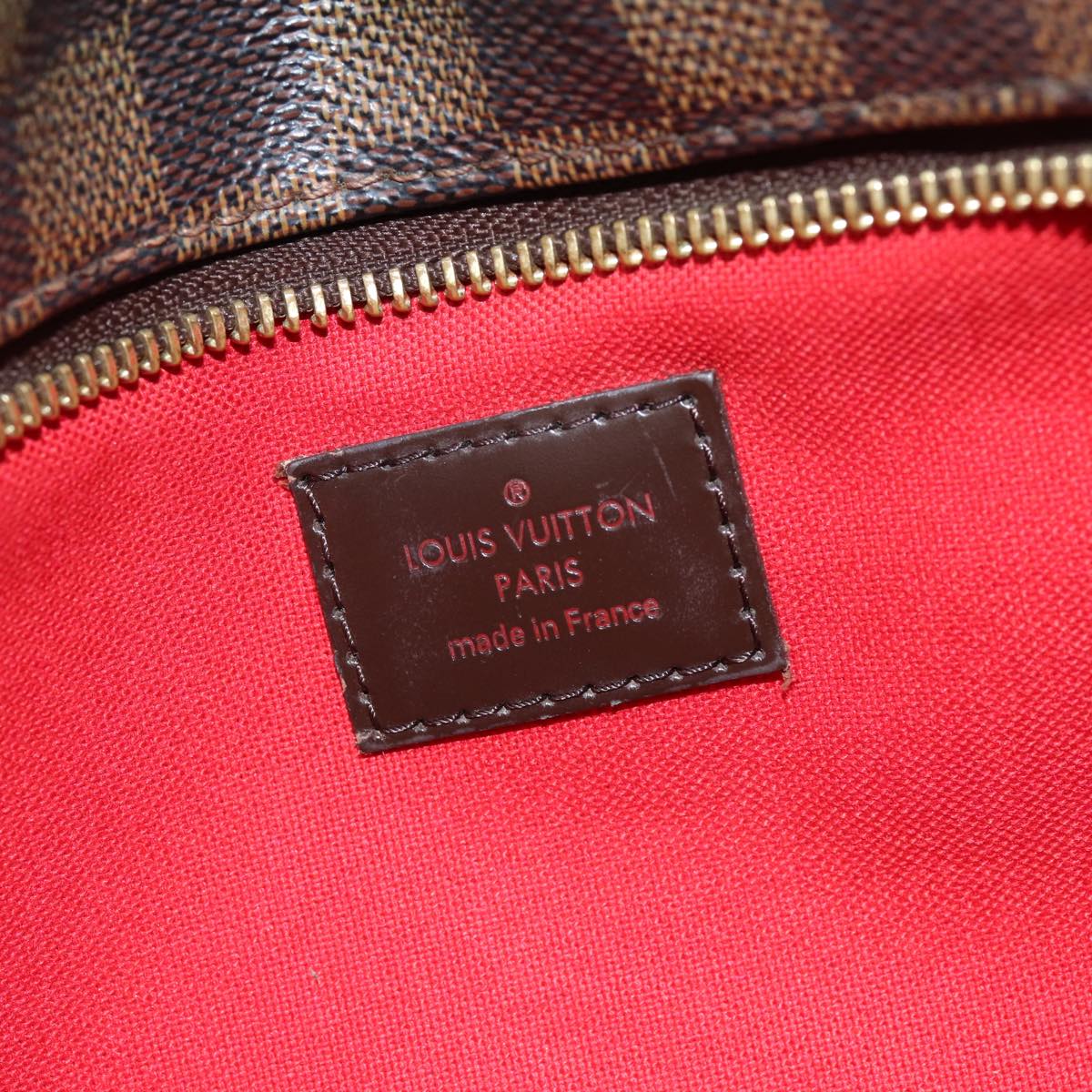 LOUIS VUITTON Damier Ebene Bloomsbury GM Shoulder Bag N42250 LV bs14307