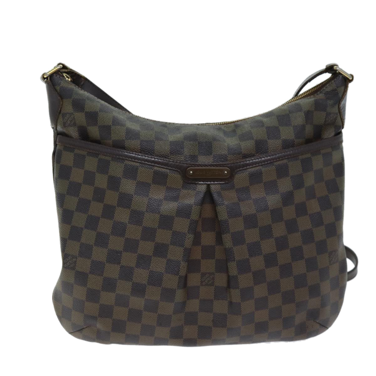 LOUIS VUITTON Damier Ebene Bloomsbury GM Shoulder Bag N42250 LV bs14307