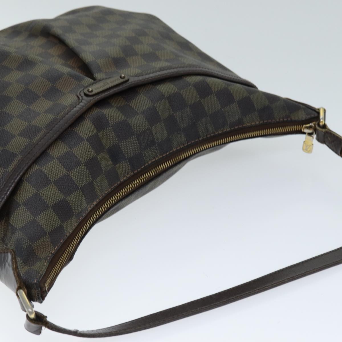 LOUIS VUITTON Damier Ebene Bloomsbury GM Shoulder Bag N42250 LV bs14307