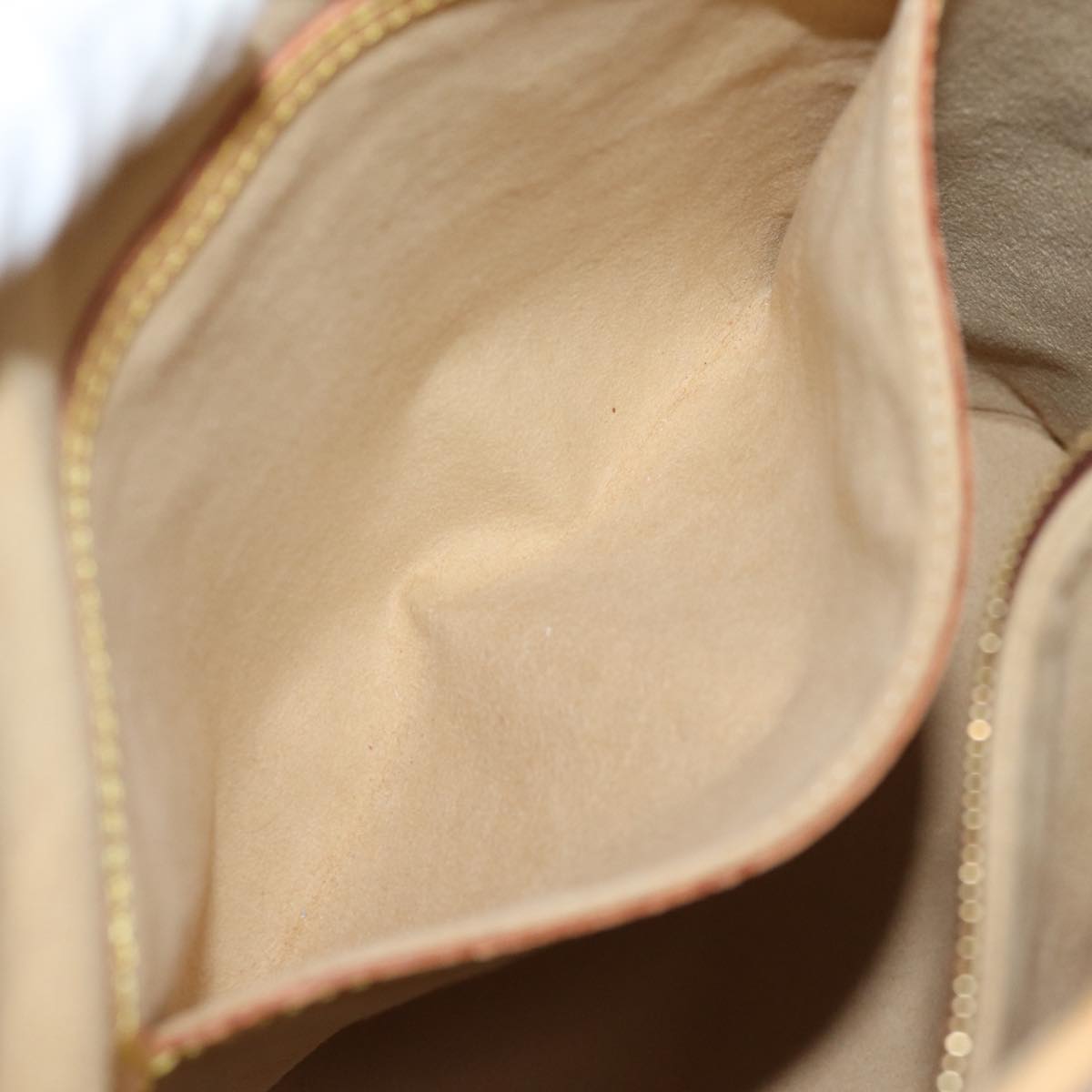 LOUIS VUITTON Nomad Leather Bucket PM Shoulder Bag Beige M85001 LV bs14310