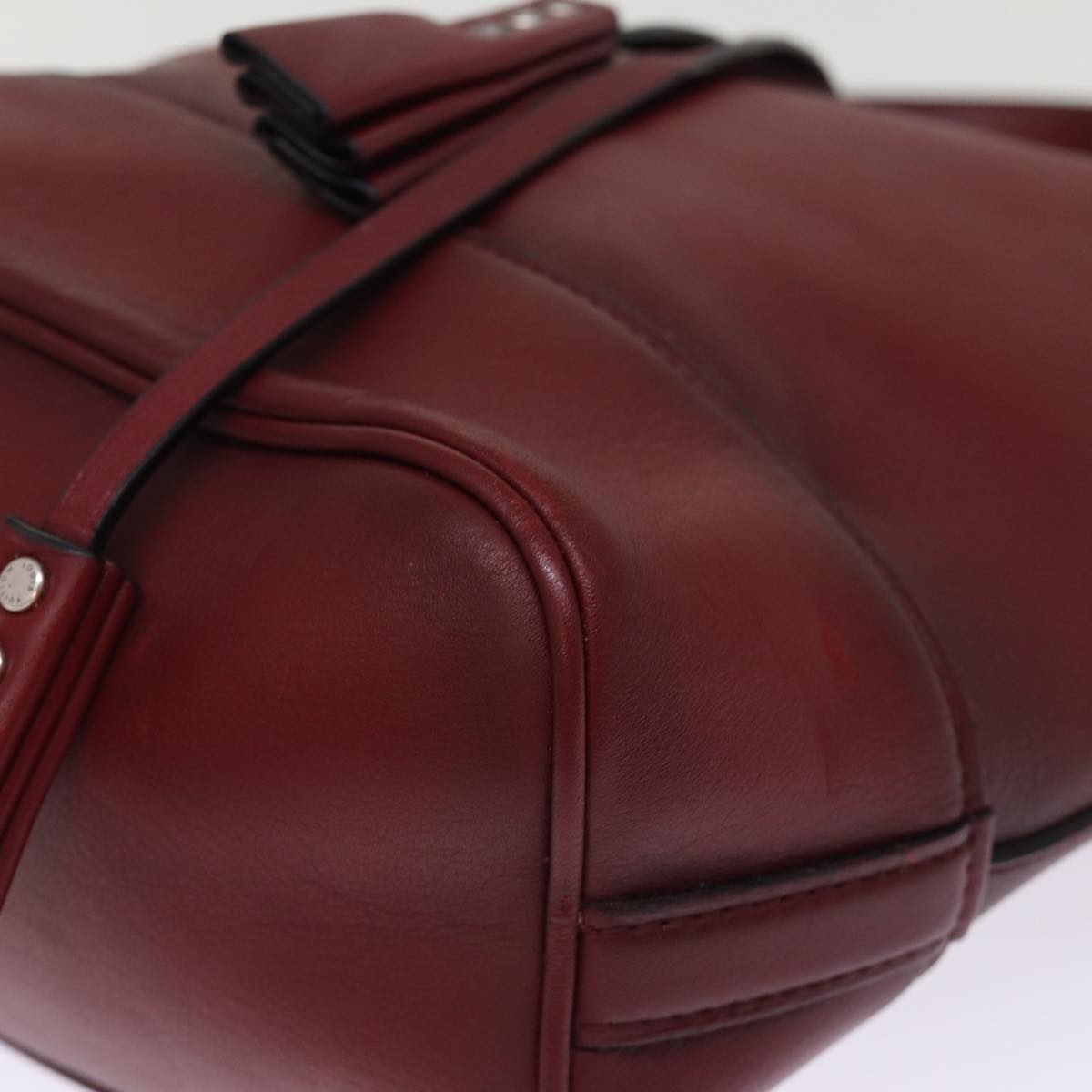 LOUIS VUITTON NN14 GM Cuir Nuance Bag Leather Ruby M94540 LV bs14333