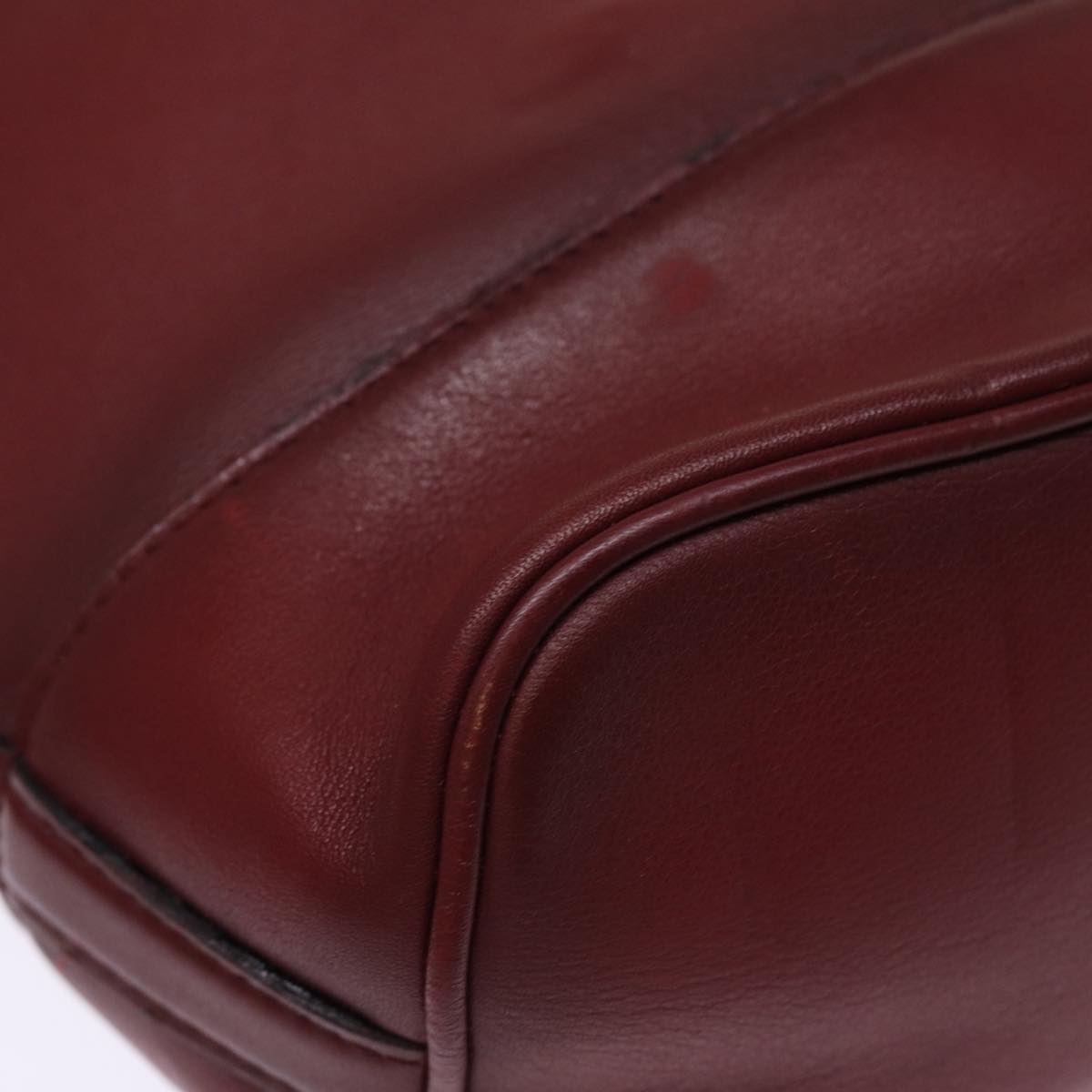LOUIS VUITTON NN14 GM Cuir Nuance Bag Leather Ruby M94540 LV bs14333