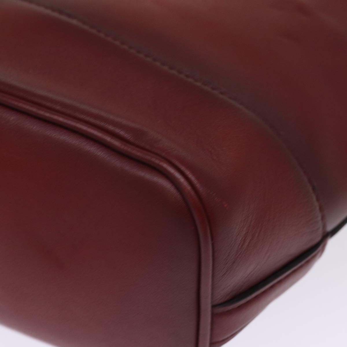 LOUIS VUITTON NN14 GM Cuir Nuance Bag Leather Ruby M94540 LV bs14333