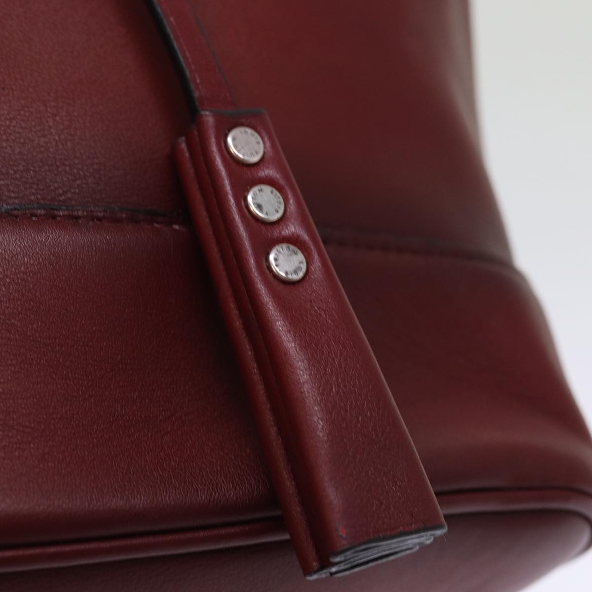 LOUIS VUITTON NN14 GM Cuir Nuance Bag Leather Ruby M94540 LV bs14333