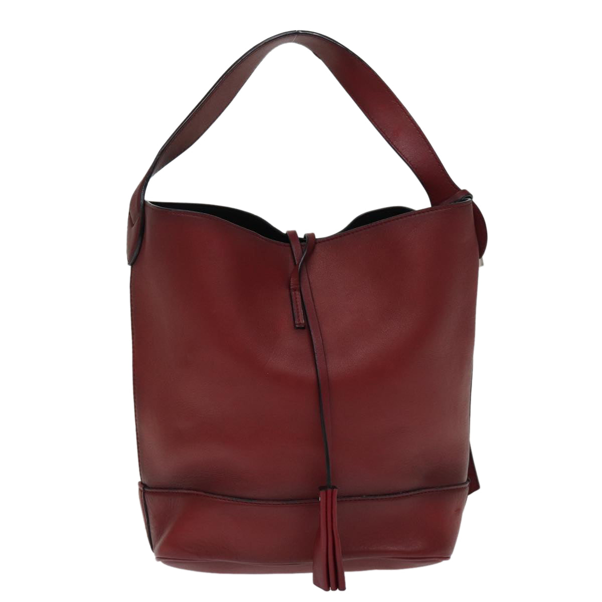 LOUIS VUITTON NN14 GM Cuir Nuance Bag Leather Ruby M94540 LV bs14333