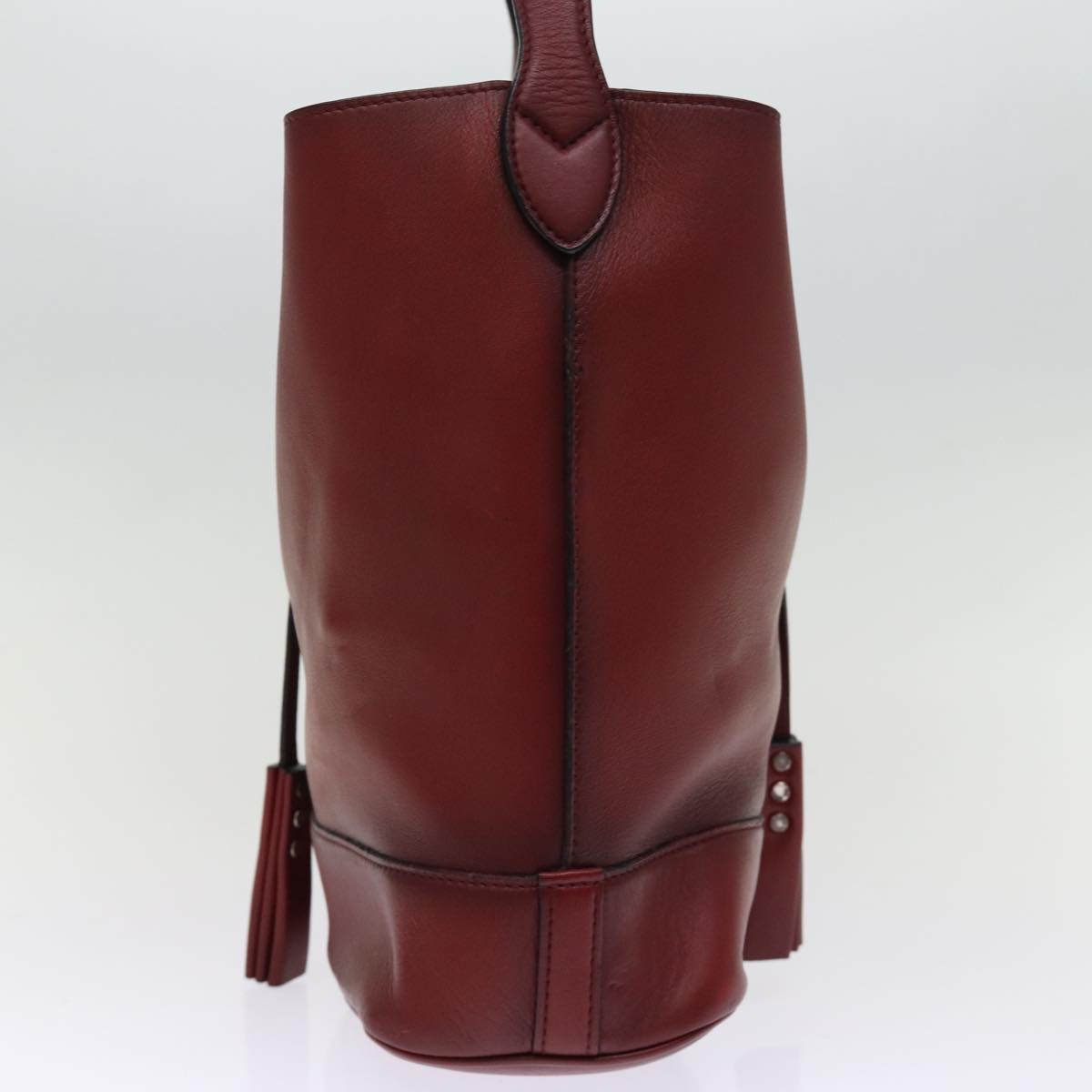 LOUIS VUITTON NN14 GM Cuir Nuance Bag Leather Ruby M94540 LV bs14333