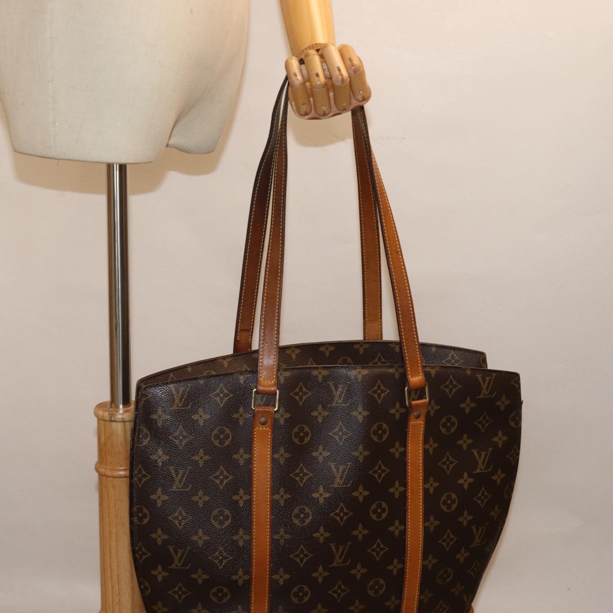 LOUIS VUITTON Monogram Babylone Tote Bag M51102 LV bs14351
