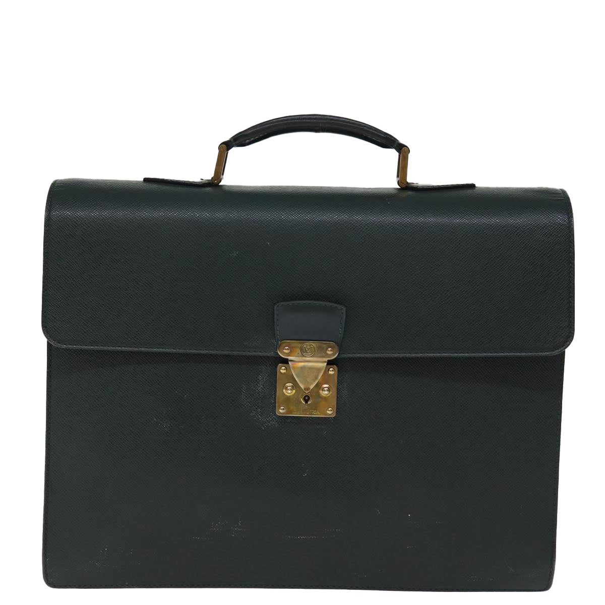 LOUIS VUITTON Taiga Serviette Moskova Business Bag Epicea M30034 LV bs14352