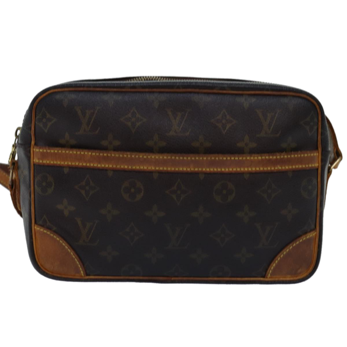 LOUIS VUITTON Monogram Trocadero 27 Shoulder Bag M51274 LV bs14359