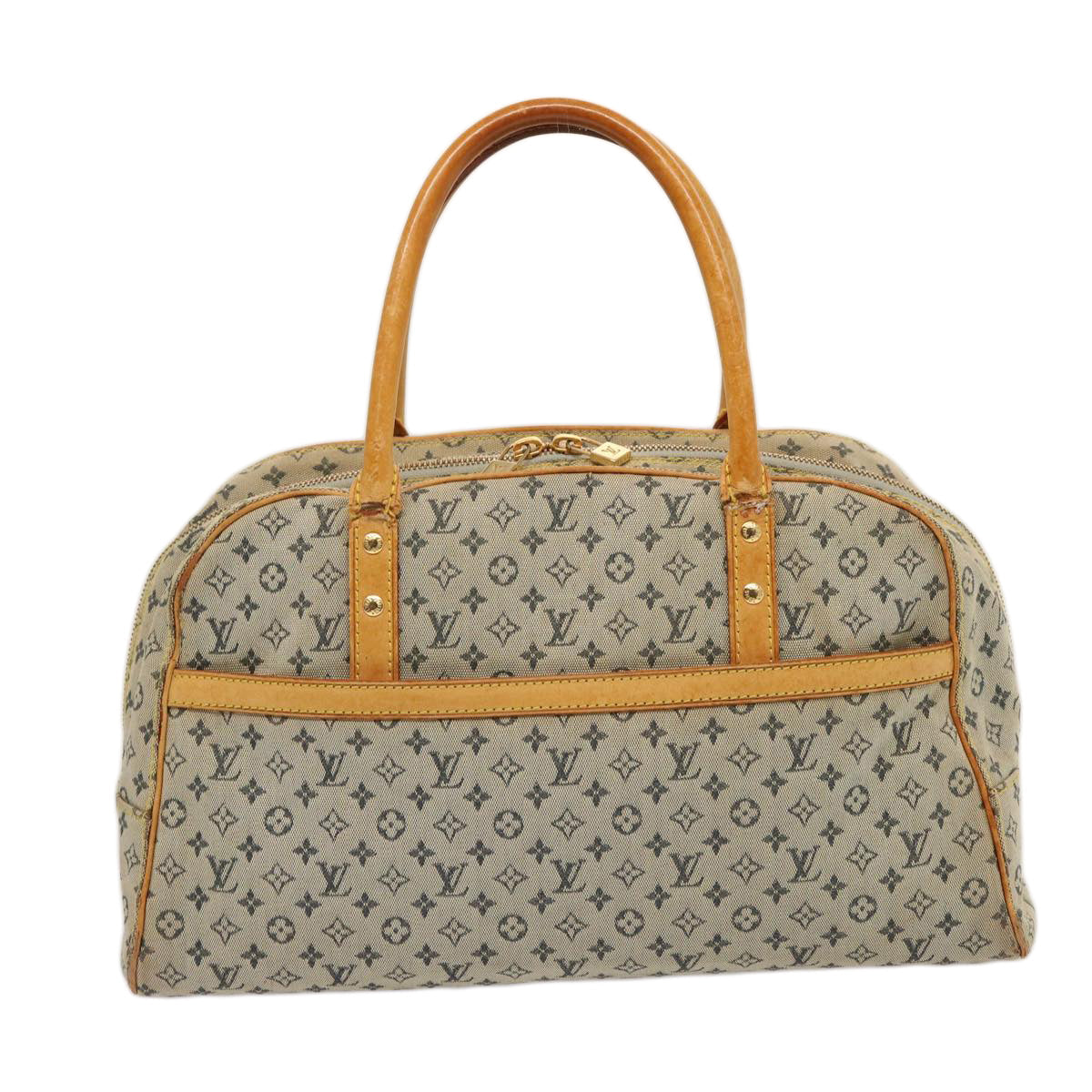 LOUIS VUITTON Monogram mini Marie Hand Bag Blue M92003 LV bs14360