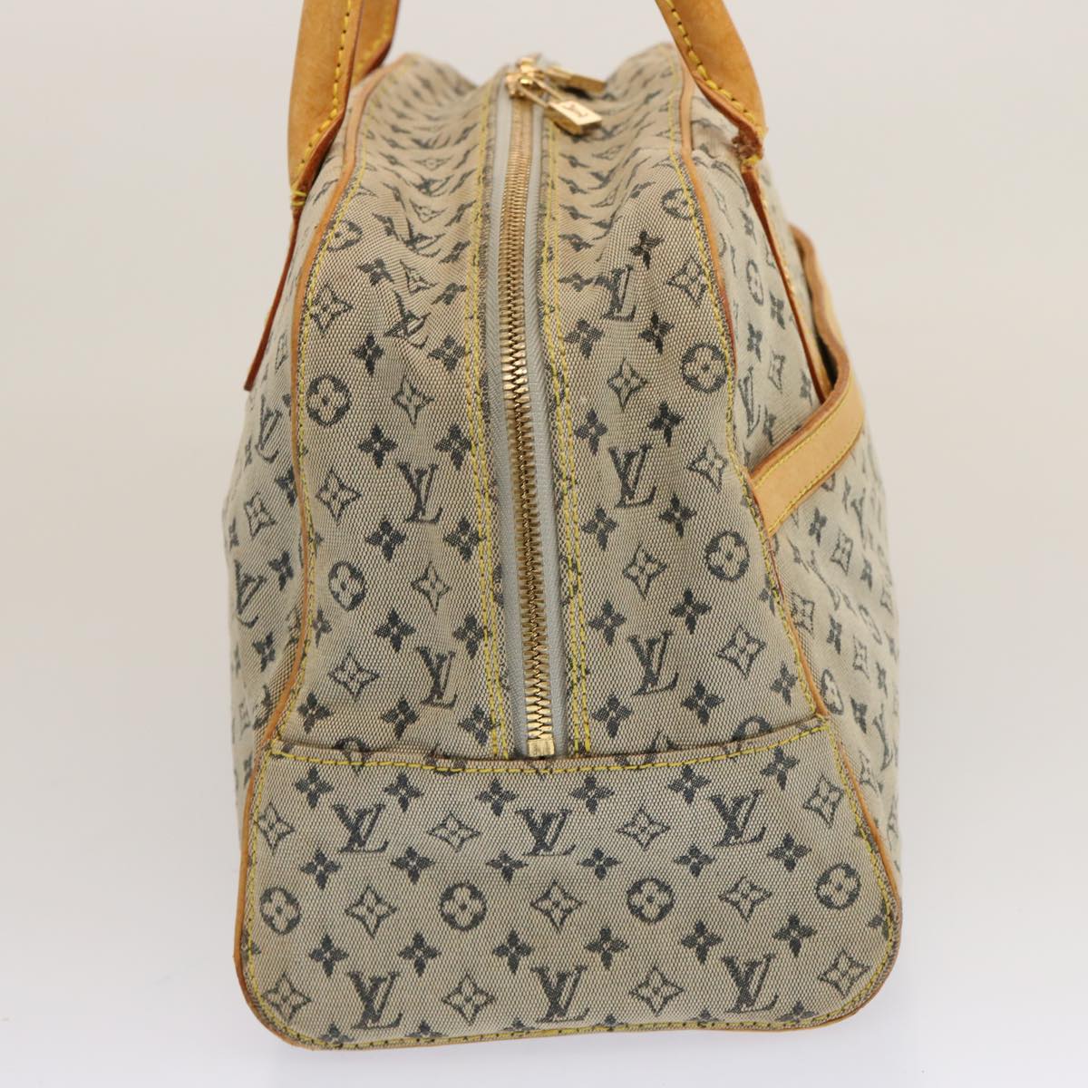 LOUIS VUITTON Monogram mini Marie Hand Bag Blue M92003 LV bs14360