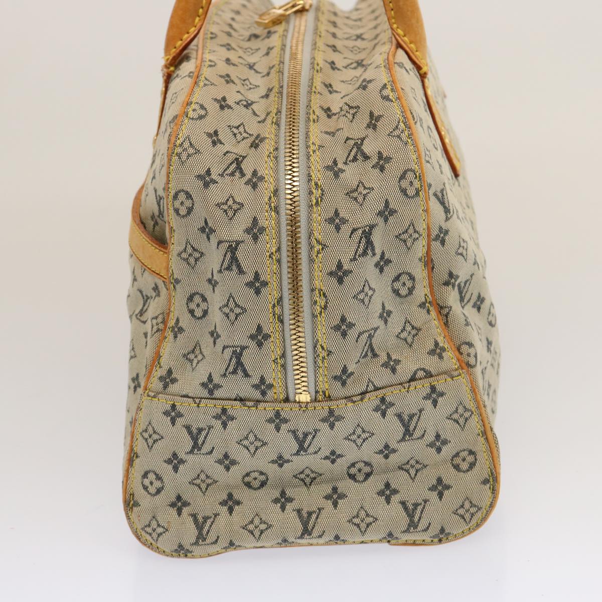 LOUIS VUITTON Monogram mini Marie Hand Bag Blue M92003 LV bs14360