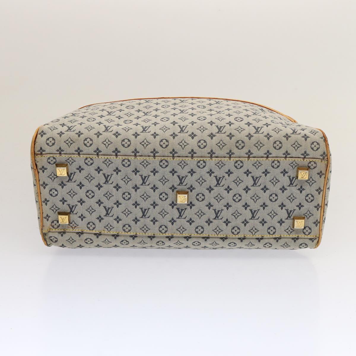 LOUIS VUITTON Monogram mini Marie Hand Bag Blue M92003 LV bs14361