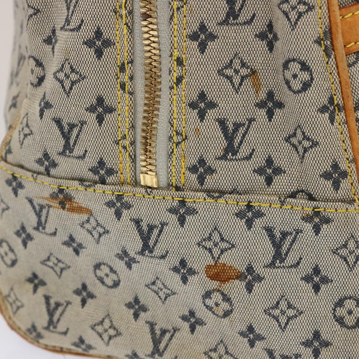 LOUIS VUITTON Monogram mini Marie Hand Bag Blue M92003 LV bs14361