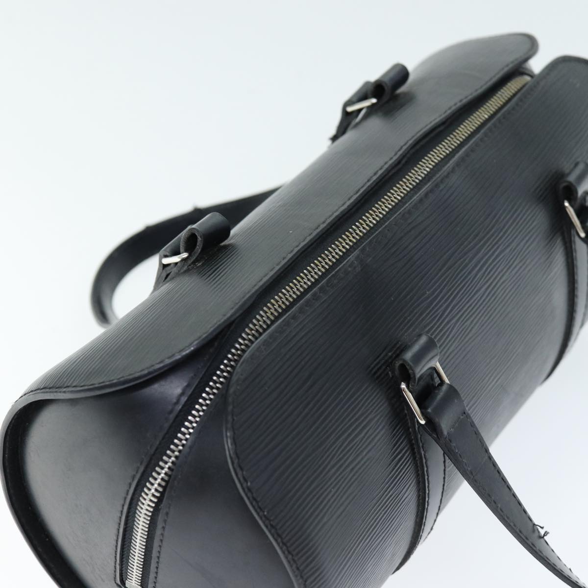 LOUIS VUITTON Epi Soufflot Hand Bag Black M52222 LV bs14363