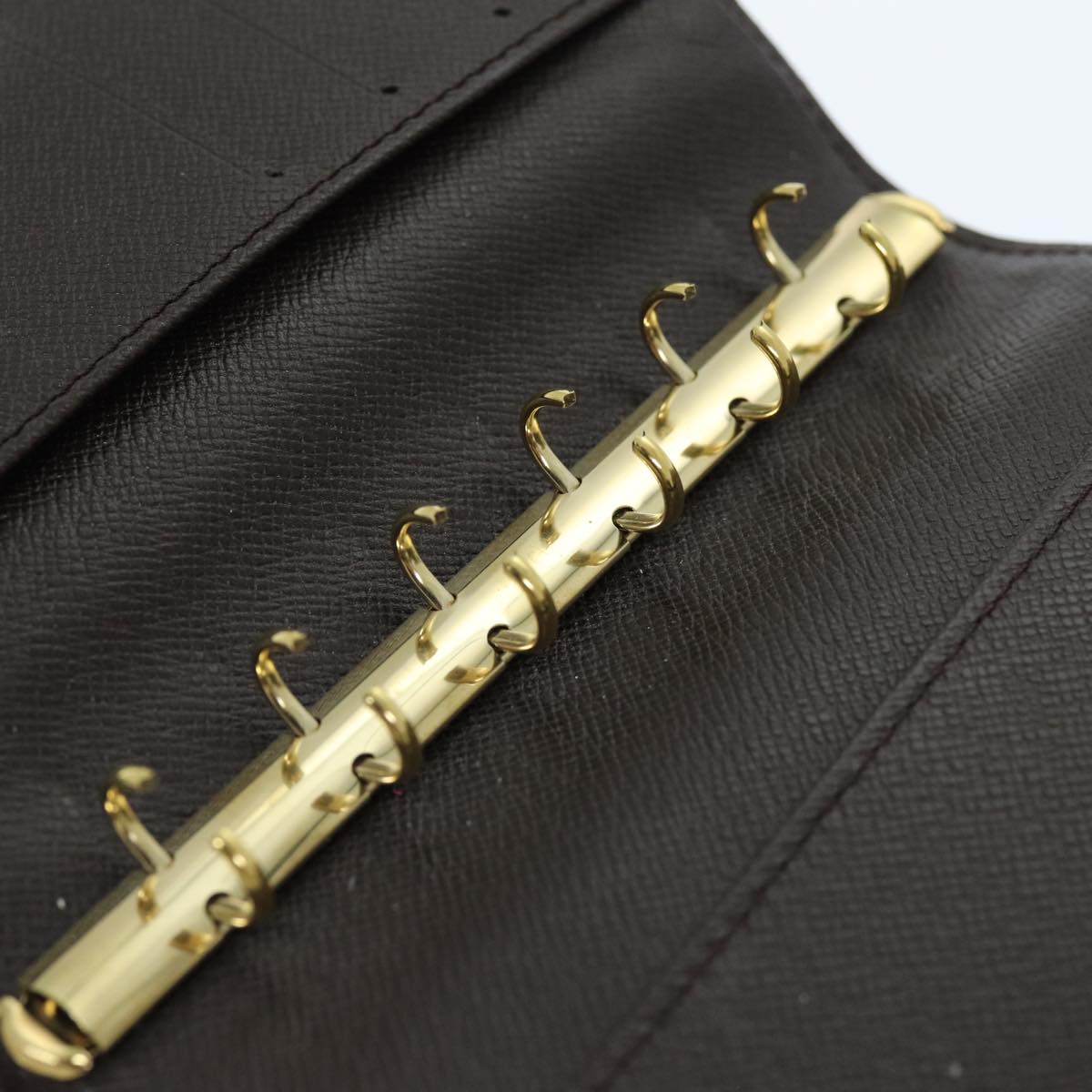 LOUIS VUITTON Damier Ebene Agenda PM Day Planner Cover R20700 LV bs14380